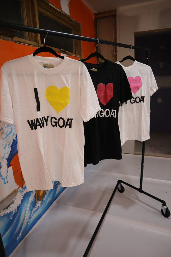 I Love Wavy Goat T Shirt